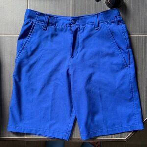 Under Armour Blue and Gray Athletic Shorts
